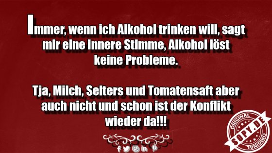 Alkohol trinken