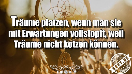Träume platzen