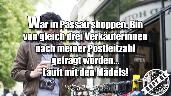 Flirterfolg beim Shoppen: Postleitzahl dreifach gefragt