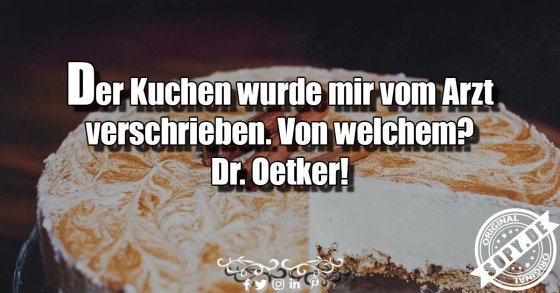 vom Arzt verschrieben