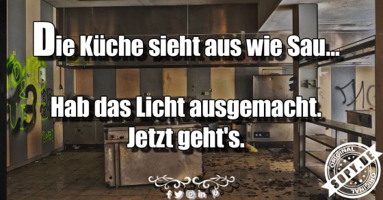 Chaospragmatismus clever: Licht aus, Problem gelöst