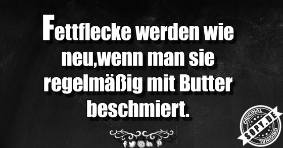 Fettflecke
