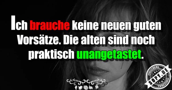 Silvester Vorsätze