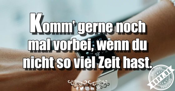 so viel Zeit
