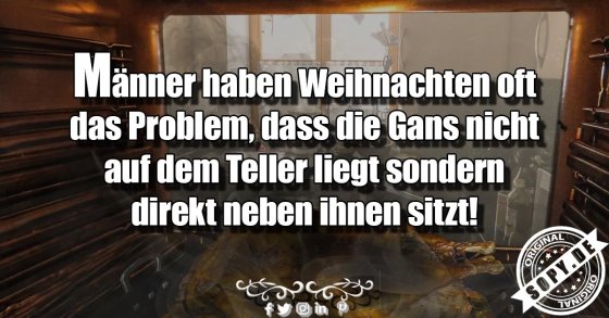 Männer haben Weihnachten