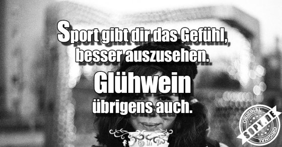 Glühwein und Sport