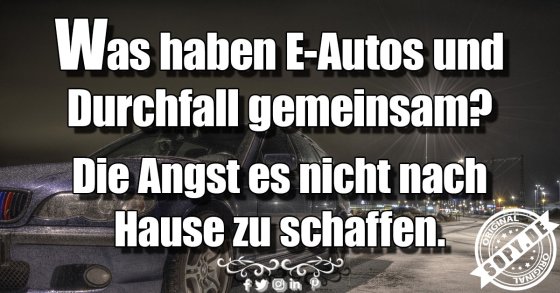Was haben E-Autos