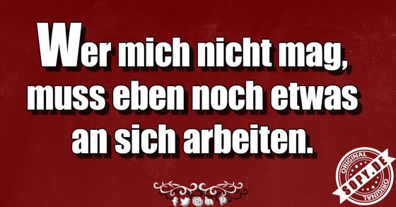an sich arbeiten
