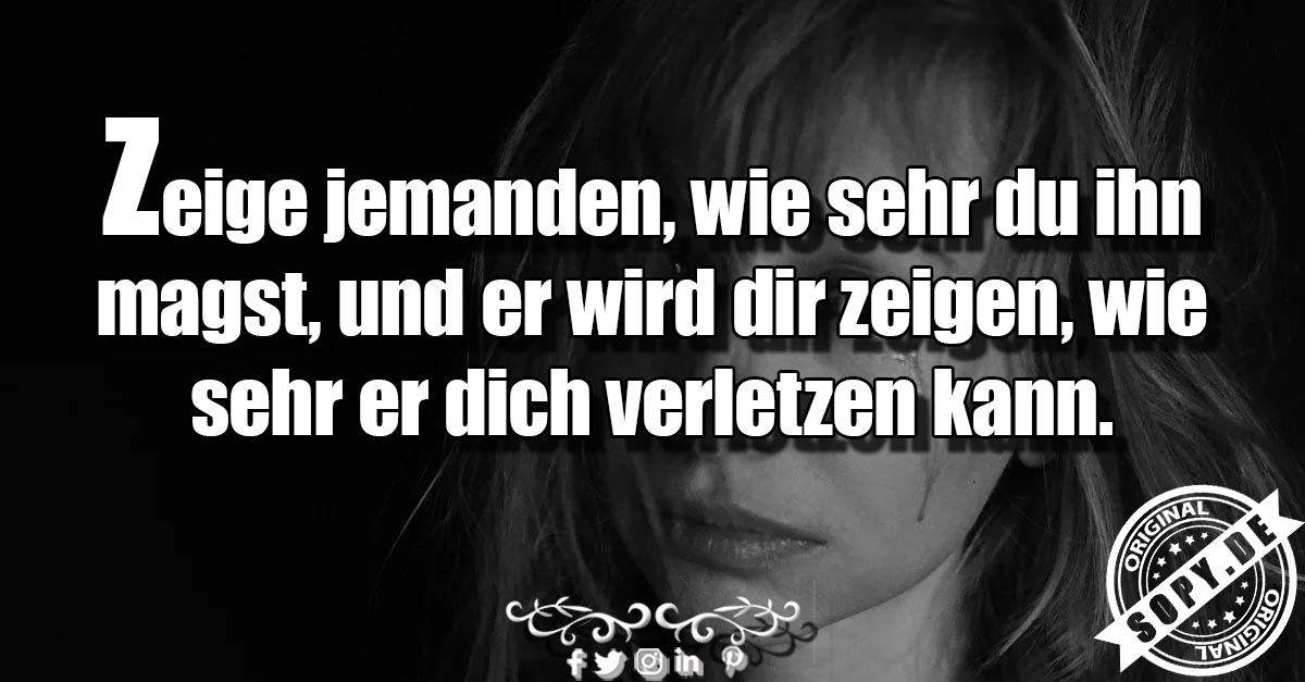 Lustiges Spruchbild zu Zeige jemanden: Zeige jemanden: Jeden Tag neue Sprüche oder inspirierende Zitate. Teile diese Beiträge von Sopy. Zeige jemanden, wie sehr du ihn magst, und…