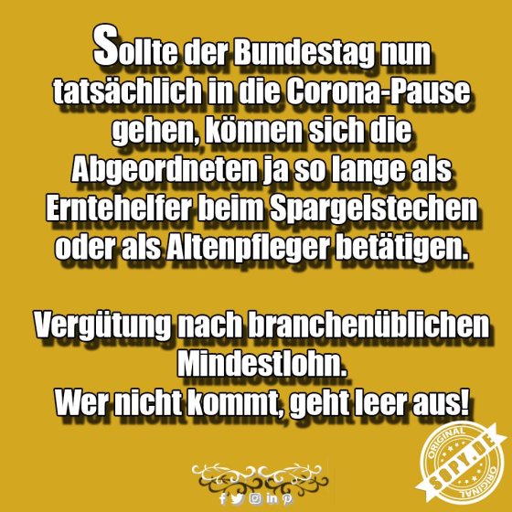 Bundestagspause: Abgeordnete auf den Spargelacker