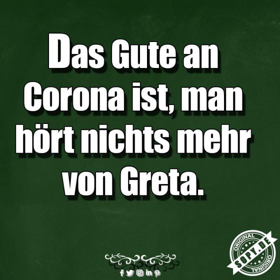Gute an Corona