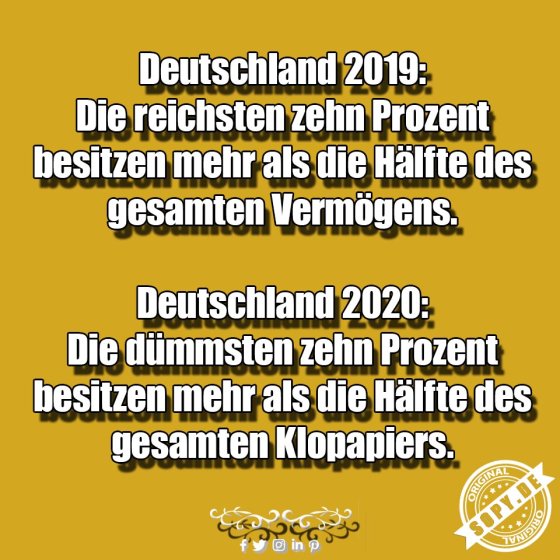 gesamte Klopapier