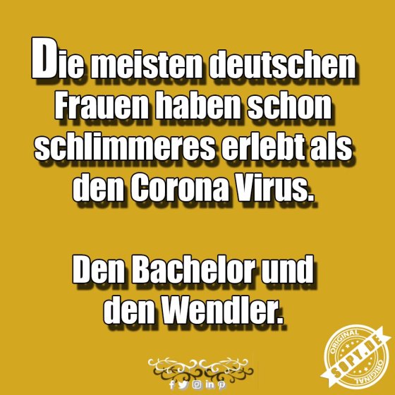 schlimmer Corona Virus