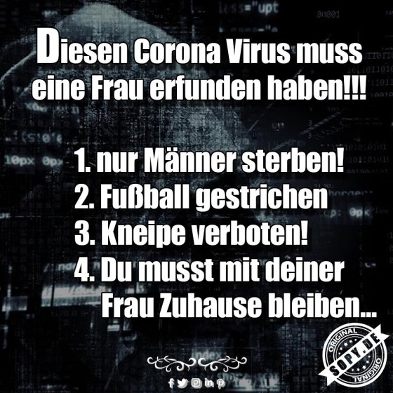 Corona Virus erfunden
