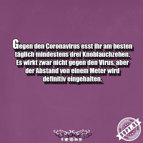 Knoblauchmythos gegen Corona: Wirkt zumindest gegen Nähe