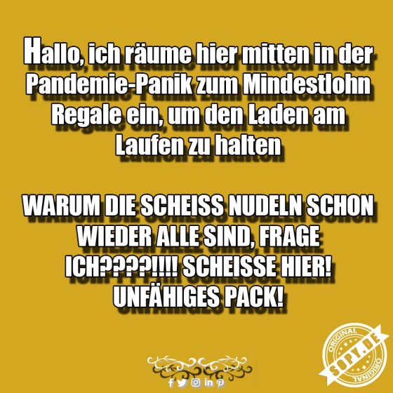 Pandemie Panik