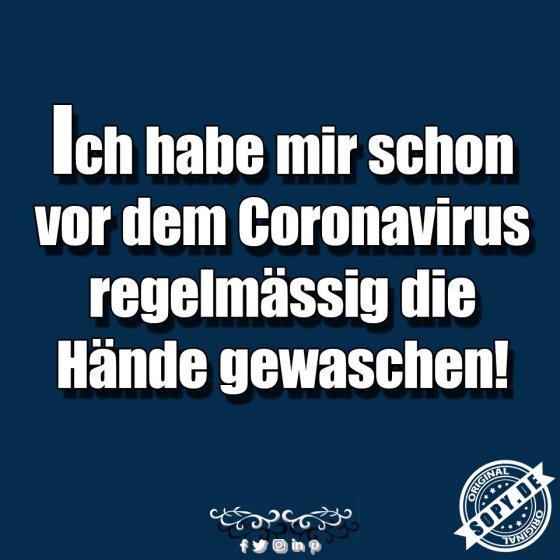 Hände gegen Corona waschen