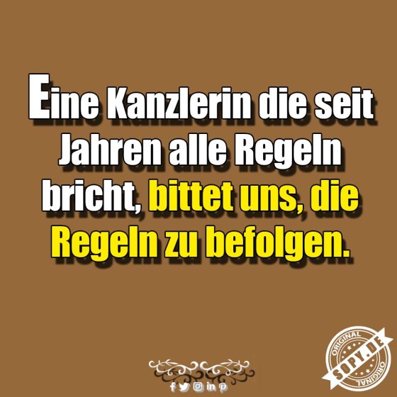 Angela Merkel Regeln