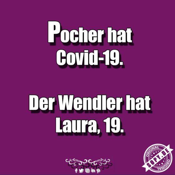 Pocher hat Covid-19