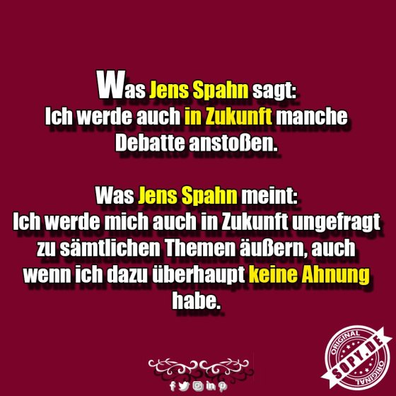 Politikersprache entlarvt: Debatte anstoßen heißt reden