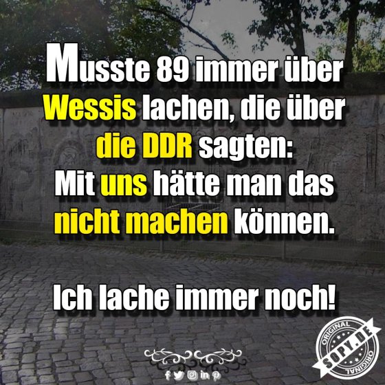 Wendehumor bissig: Immer noch am Lachen seit 1989