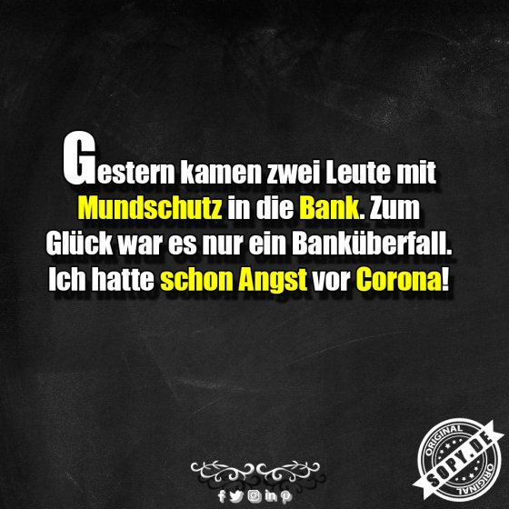 Coronavirus Spruch