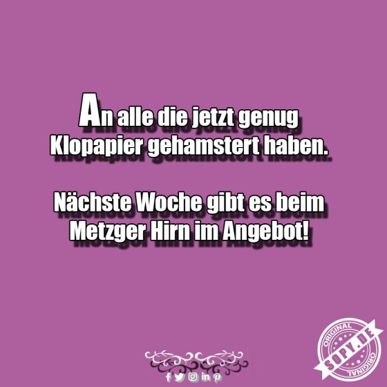 Klopapier kaufen