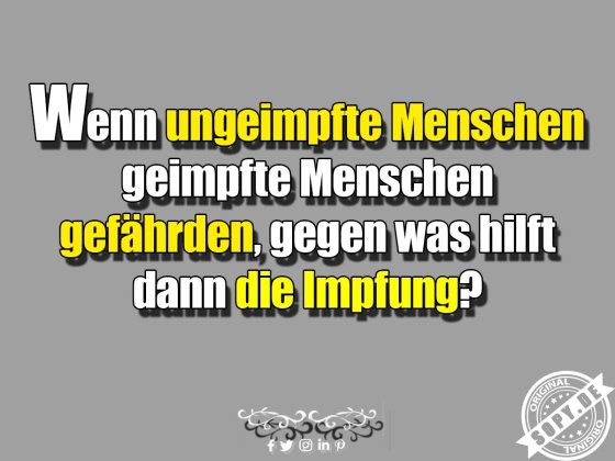 ungeimpfte Menschen