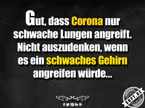 Corona Lungen angreift