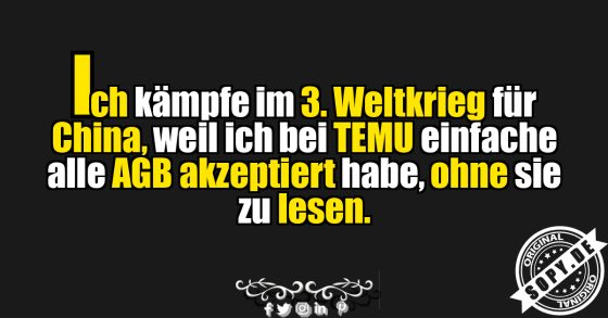 AGB? Wird schon passen!