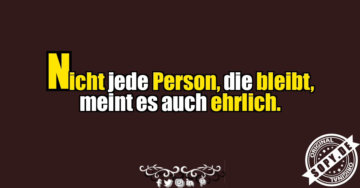 Anti Love Spruch über Ehrlichkeit und Vertrauen