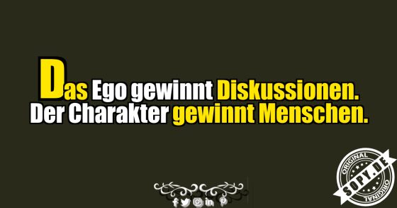 Charakter gewinnt am Ende