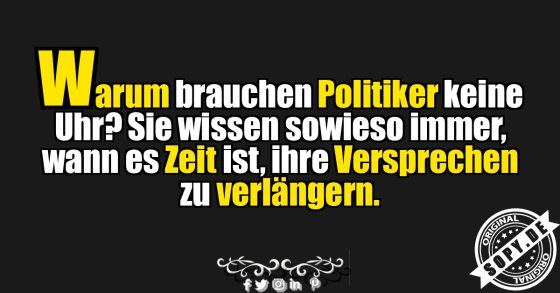 Die Uhr der Versprechen