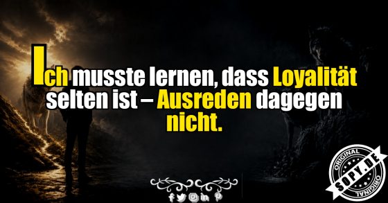 Loyalität ist selten