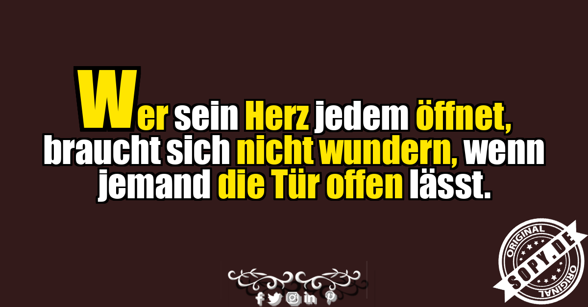 Anti Love Spruch über Vertrauen und Enttäuschung