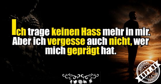 Vergeben heißt nicht vergessen