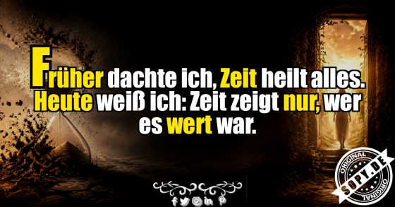 Wenn Zeit die Wahrheit zeigt