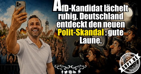AfD-Kandidat Ulrich Siegmund: Lächeln wird zum Politikum