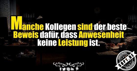 Anwesend ist nicht produktiv