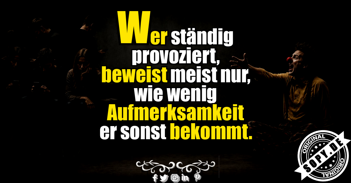 Provokateur sucht Aufmerksamkeit, Menschen wenden sich gleichgültig ab