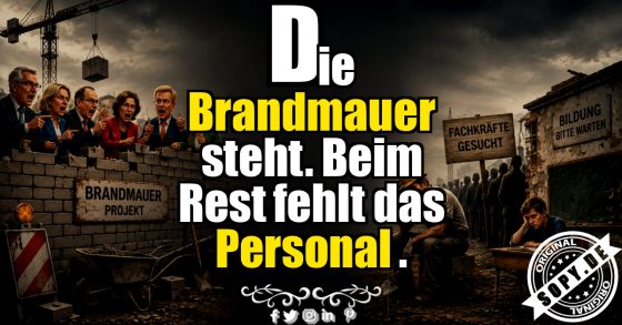 Brandmauer steht, doch beim Rest fehlt das Personal