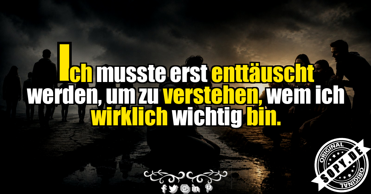 Traurige Person zwischen weggehenden und helfenden Menschen