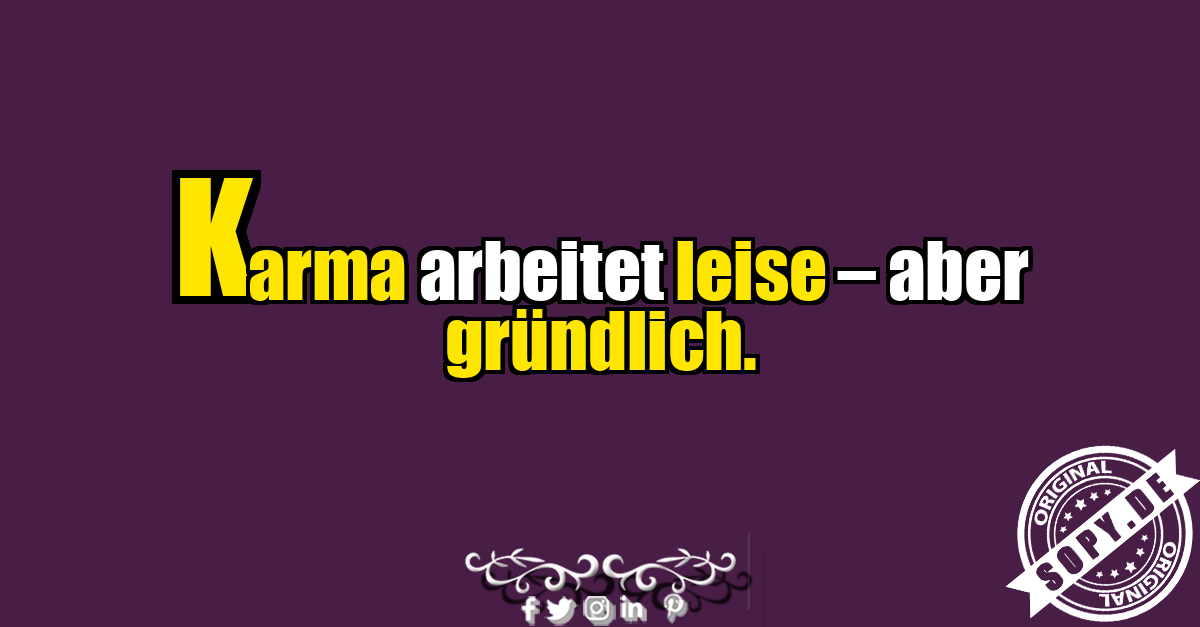 Düstere Symbolszene für Karma und stille Gerechtigkeit