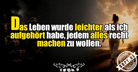 Loslassen statt gefallen