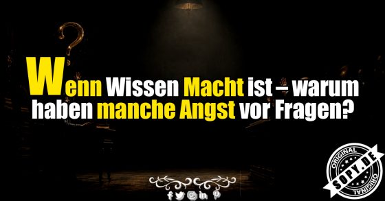 Wissen ist Macht? Ein Spruch, der Fragen neu beleuchtet